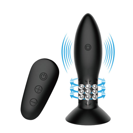 Vibratore Anale Rotation Beads Eclipse - Erotika Shop
