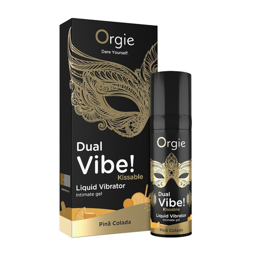 Vibratore Liquido Dual Vibe Pina Colada 15ml - Erotika Shop