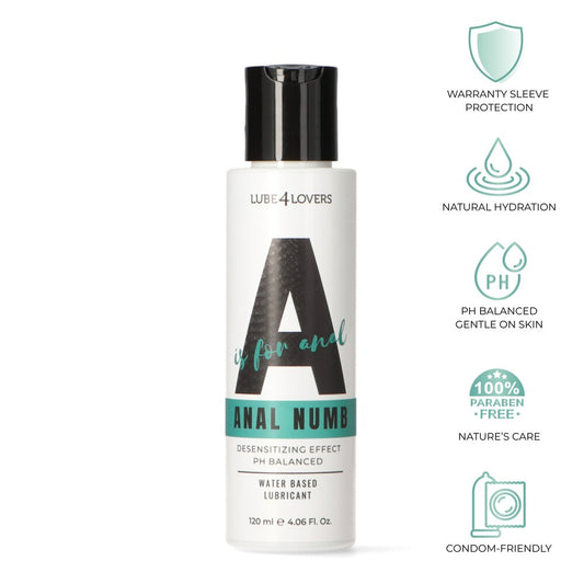 Lubrificante Anale A is for Anal Numb 120 ml
