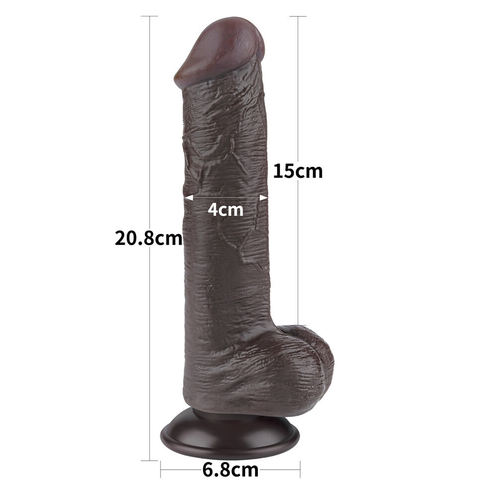 Dildo Realistico Mocha 21 cm - Erotika Shop