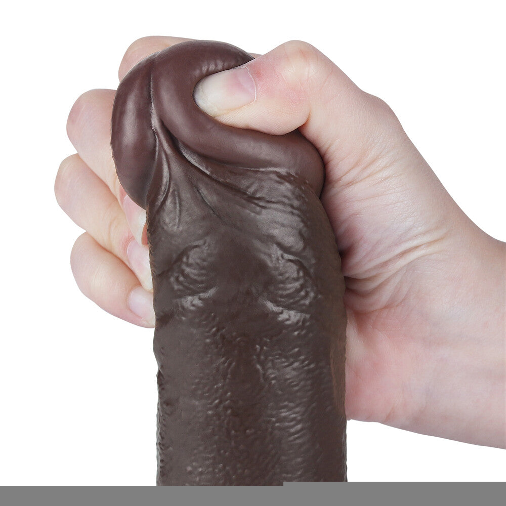 Dildo Realistico Chocolate 24 cm - Erotika Shop