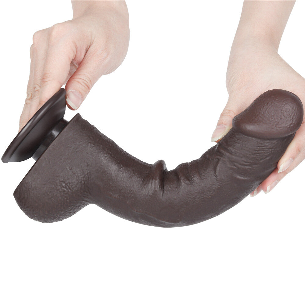 Dildo Realistico Chocolate 24 cm - Erotika Shop