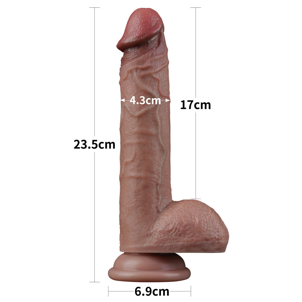 Dildo Realistico Ecstasy 23,5 cm - Erotika Shop