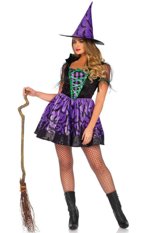 Costume Strega Sexy Bat Witch