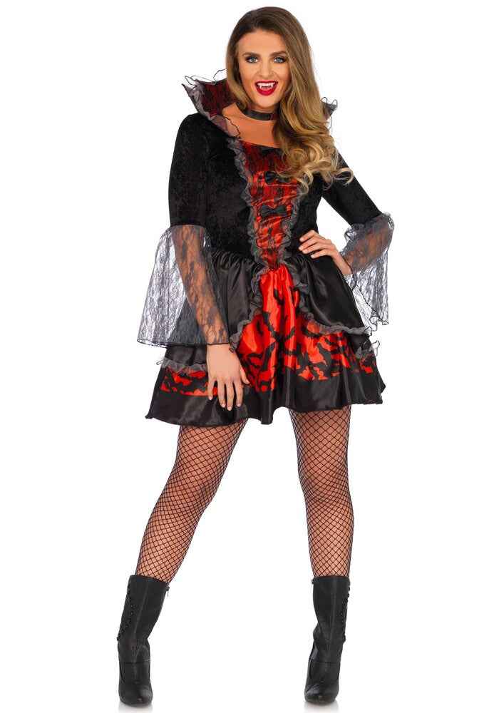 Costume Vampira Sexy Deadly Dark