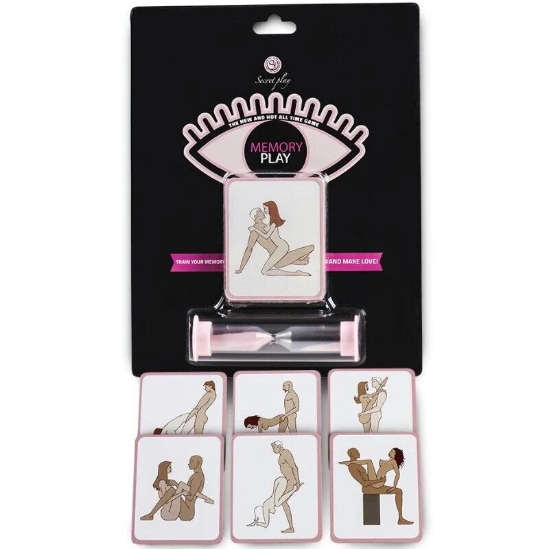 Clessidra e Carte Sexy Memory Play - Erotika Shop