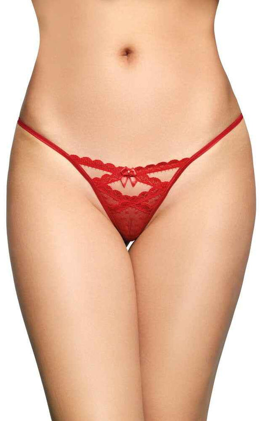 Slip Sexy Red Lace