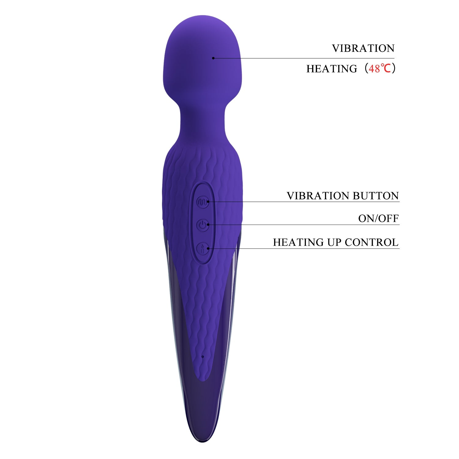 Vibratore Wand Anthony Youth - Erotika Shop