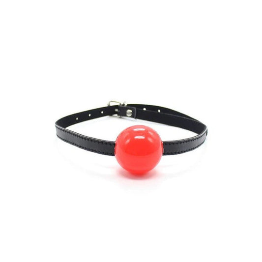 Ball Gag Red&Black - Erotika Shop