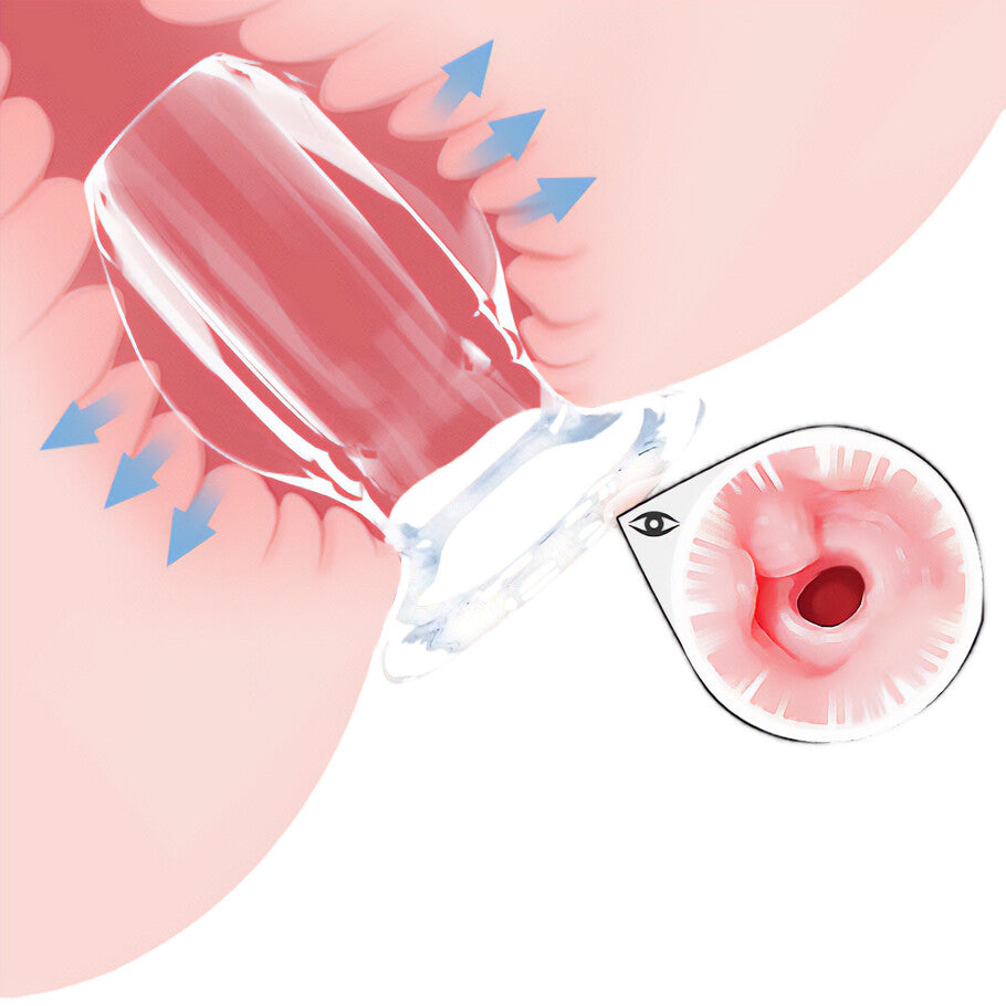 Plug Anale Crystal Twins Set - Erotika Shop